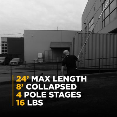 Image showing  24 in. Pressure Washer Telescoping Wand for Hot & Cold