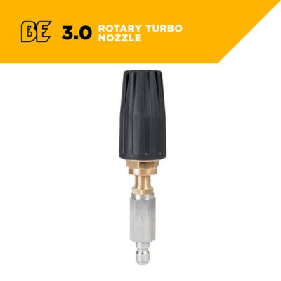 Image showing 1 th BE Power Equipment 5000 PSI Rotating Turbo Pressure Washer Nozzle