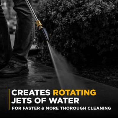 Image showing  3600 PSI Rotating Turbo Pressure Washer Nozzle