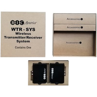 Image showing  WTR-SYS 4-Channel Wireless Audio Transmitter/Receiver Kit for Powered Subs and Speakers