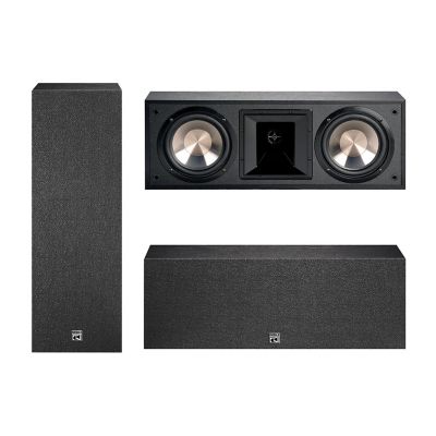 Image showing  Formula Series FH6-LCR Dual-6-1/2-In. Indoor Bookshelf Surround Speaker, 175 Watts, Black