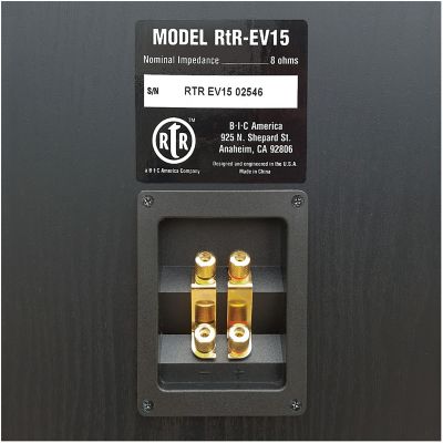 Image showing 5 th BIC America RtR Eviction Series RtR-EV15 15-In. Indoor 3-Way Bi-Ampable Tower Speaker, 430 Watts