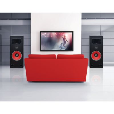 Image showing 6 th BIC America RtR Eviction Series RtR-EV15 15-In. Indoor 3-Way Bi-Ampable Tower Speaker, 430 Watts