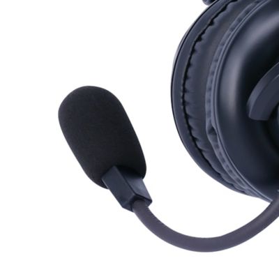 Image showing  HB Series Over-Ear Professional Headphones with Microphone, Black, HB2