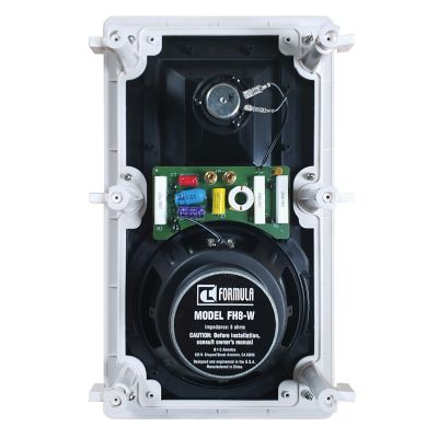 Image showing  Formula Series FH8-W 8-In. 2-Way Indoor In-Wall Speakers, 175 Watts