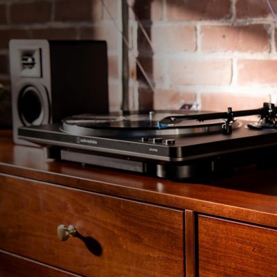 Image showing  AT-LP70X Fully Automatic Belt-Drive Turntable, Black/Gray