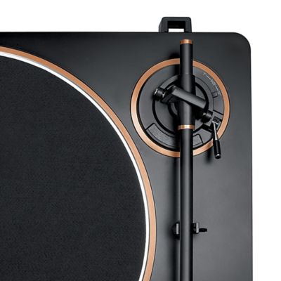 Image showing 5 th Audio-Technica AT-LP70XBT Bluetooth Fully Automatic Belt-Drive Turntable, Black/Bronze