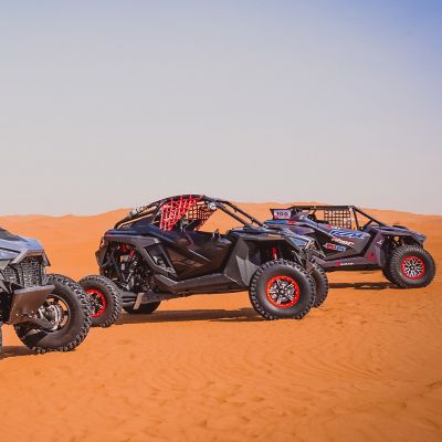 Image showing 5 th BULLITE BT-09 15 x 7.0 / 5 x 114.3, Gunmetal Gray rim, Bullite Red beadlock