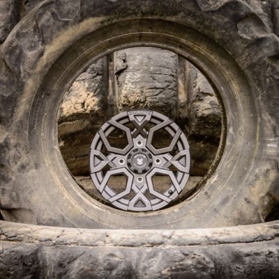 Image showing 2 th BULLITE [BT-07] 14 x 7.0 / 4 x 156 - Gunmetal Gray Rim