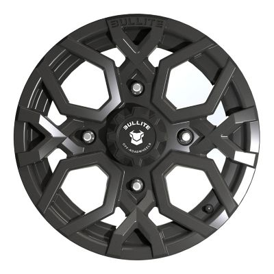 Image showing  [BT-07] 14 x 7.0 / 4 x 156 - Satin Black Rim