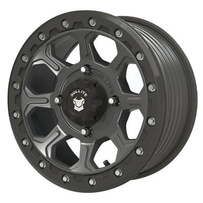 BULLITE BT-03 14 x 7.0 / 4 x 137, Satin Black rim, Satin Black beadlock