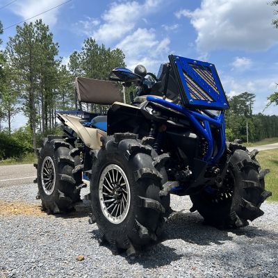 Image showing 2 th BULLITE BT-08 14 x 7.0 / 4 x 137, Satin Black Rim, Raw Beadlock