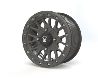 BULLITE BT-05 15 x 7.0 / 4 x 137 - Gunmetal Gray Rim, Gunmetal Gray Beadlock