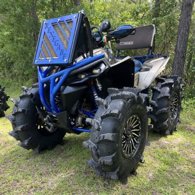 Image showing  [BT-08] 15 x 7.0 / 4 x 137 - Satin Black rim, Satin Black beadlock