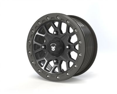 BULLITE BT-05 14 x 7.0 / 4 x 156 - Satin Black Rim, Gunmetal Gray Beadlock