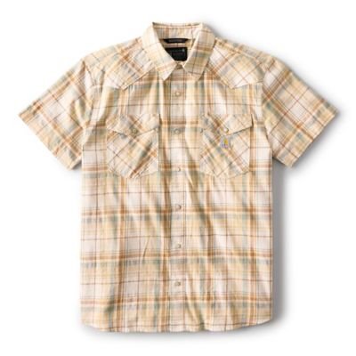 Carhartt Montana Bozeman Relaxed SS Plaid Shirt