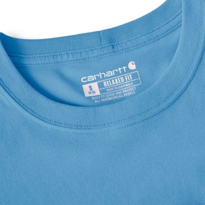 Image showing  Women's Relaxed Fit Lightweight Crew Neck Short-Sleeve Pocket T-Shirt