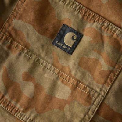 Image showing 8 th Carhartt Men's Relaxed 10 in. Rigby Dungaree Short