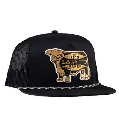 Lazy J Ranch Wear Black 4 in. Gold Dust Hat