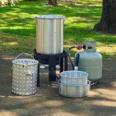 Image showing 6 th Even Embers 30 QT. & 10 QT. Boiler/Fryer Kit