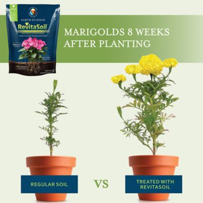 Image showing  RevitaSoil 8 lb. Soil Amendment - Soil Booster with Earthworm Castings, Natural Nutrients, and Microbes