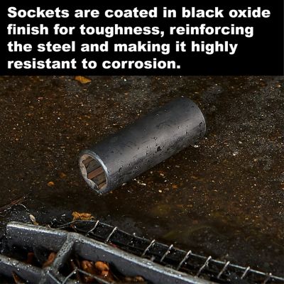 Image showing  1/2-Inch Drive Deep Thin Wall Flip Socket Set