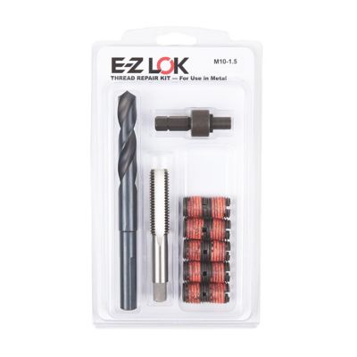 E-Z LOK Thread Repair Kit for Metal - Standard Wall - M10-1.5 x M16-2.0