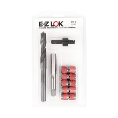 E-Z LOK Thread Repair Kit for Metal - Thin Wall - Stainless Steel - 1/2-13 x 5/8-18
