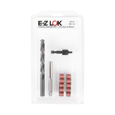 E-Z LOK Thread Repair Kit for Metal - Stainless Steel - Standard Wall - M6-1.0 x 3/8-16