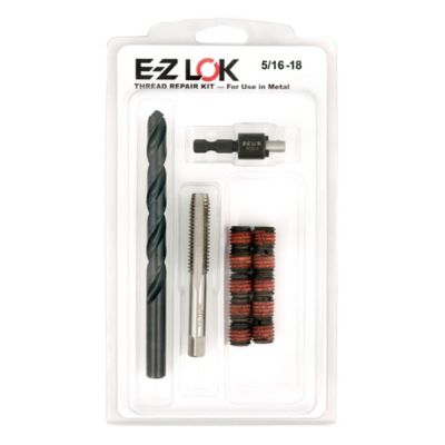 E-Z LOK Thread Repair Kit for Metal - Standard Wall - 5/16-18 x 1/2-13
