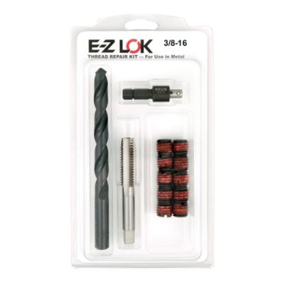 E-Z LOK Thread Repair Kit for Metal - Standard Wall - 3/8-16 x 9/16-12