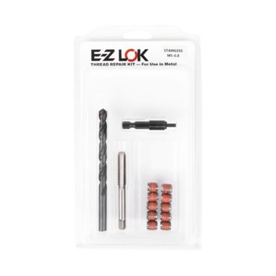E-Z LOK Thread Repair Kit for Metal - Stainless Steel - Standard Wall - M5-0.8 x M8-1.25