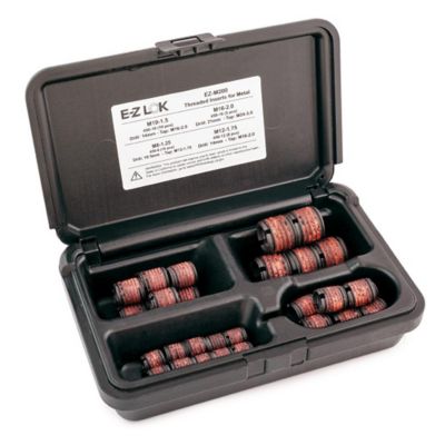 E-Z LOK Threaded Insert Assortment Kit for Metal - Carbon Steel - M8 to M16