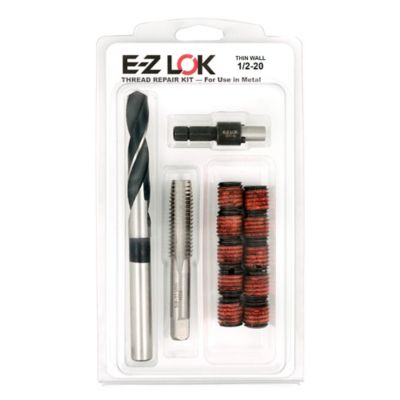 E-Z LOK Thread Repair Kit for Metal - Thin Wall - 1/2-20 x 5/8-11