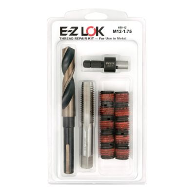 E-Z LOK Thread Repair Kit for Metal - Standard Wall - M12-1.75 x 3/4-10