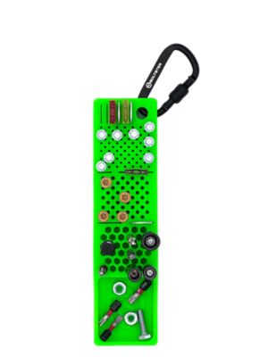 Image showing  Bitster 2.0 Green Magnetic Silicone Bit and Fastener Organizer