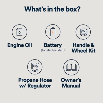 Image showing 6 th Generac 9500 Watt Electric Start Tri Fuel Portable Generator 50ST