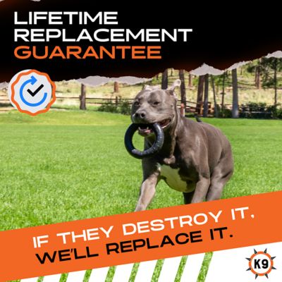 Image showing  Chew Ring - Durable Chew Toy for Aggressive Chewers - Natural Rubber