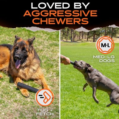 Image showing  Chew Stick - Durable Dog Chew & Fetch Toy for Aggressive Chewers - Natural Rubber