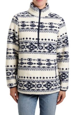 Image showing  Women's Printed Half Zip Sherpa
