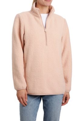 Vintage Threads Women's Printed Half Zip Sherpa