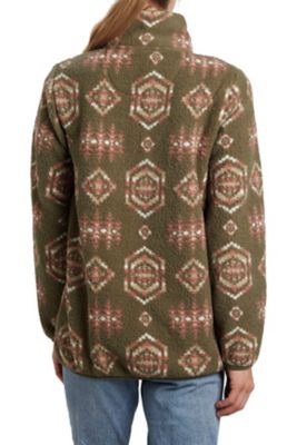 Image showing 2 th Vintage Threads Women's Printed Half Zip Sherpa