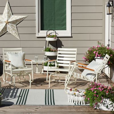 Image showing  4-Sheep Resin Planter, 16.35 in.