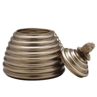 Image showing  7 in. Metal Honeycomb Jar