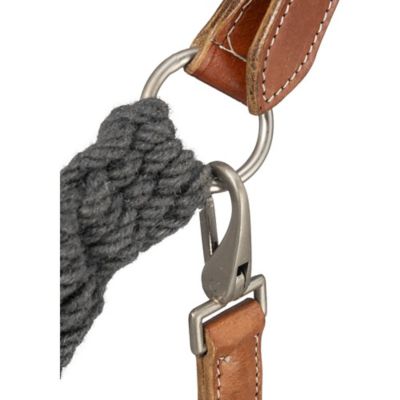 Image showing  Wool String Leather Halter