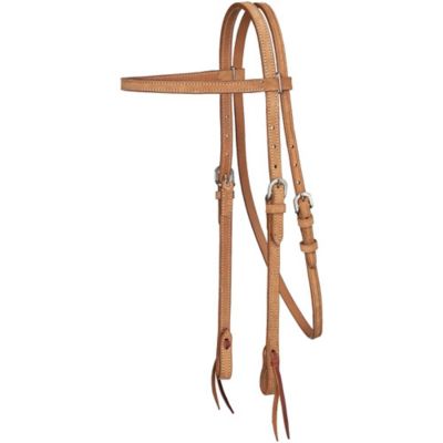 Image showing  Plain Leather Browband Headstall