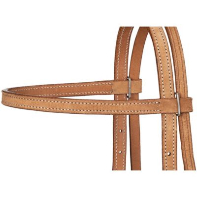 Image showing  Plain Leather Browband Headstall