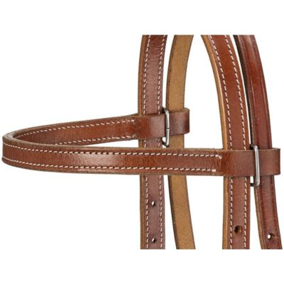 Image showing  Plain Leather Browband Headstall