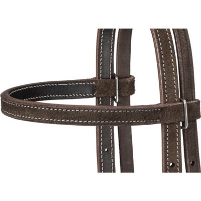 Image showing  Plain Leather Browband Headstall
