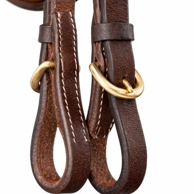 Image showing  Harness Leather Split Reins with Buckle Ends